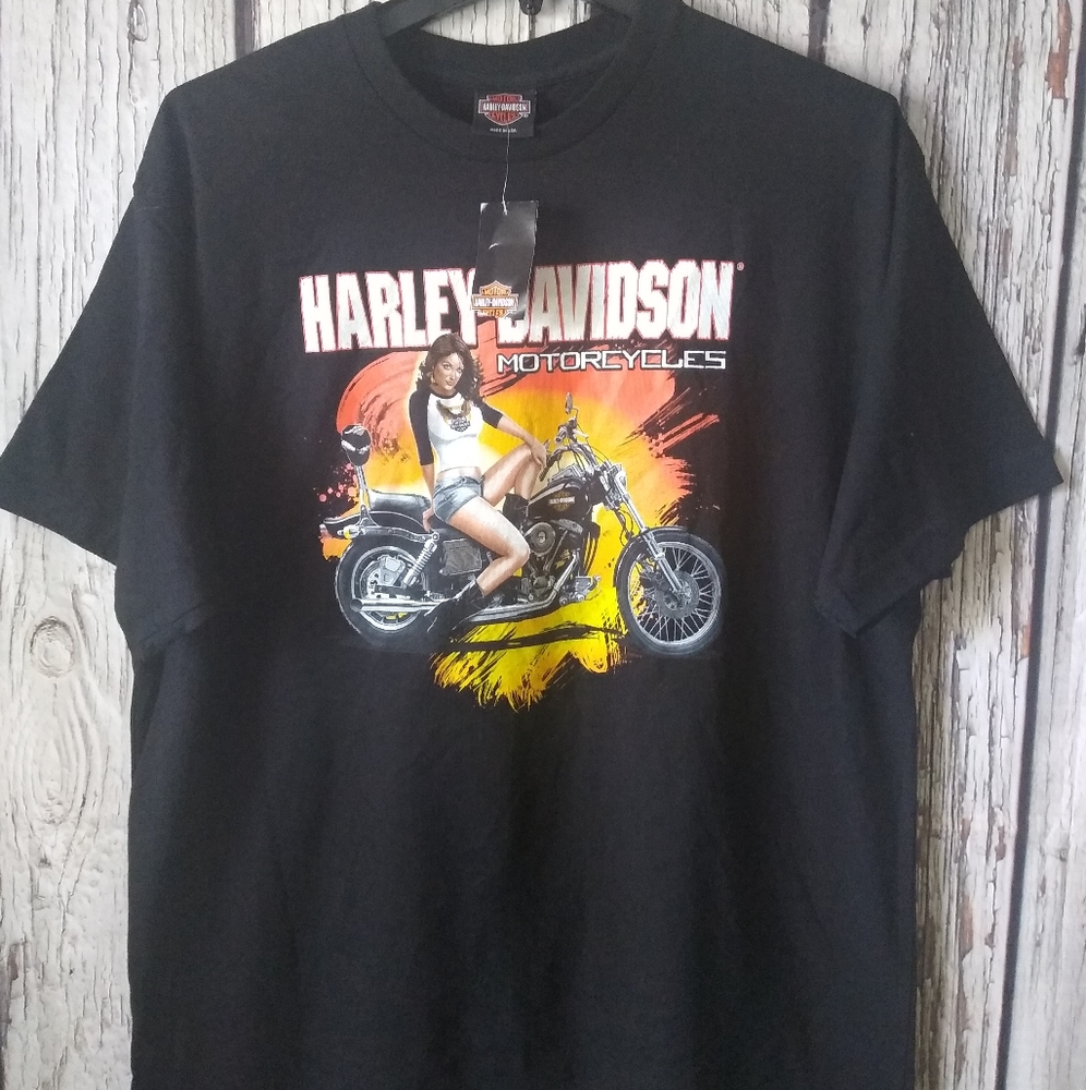 Harley Davidson Caliente San Antonio, TX Graphic S/S T-shirt Size XXL